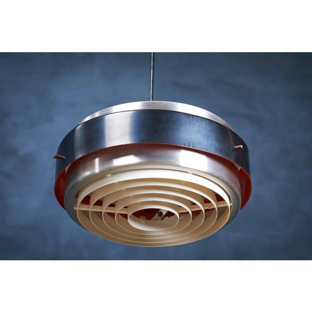 Danish mid-century Pendant Lamp For Sale - Image 4 of 8