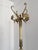 Ornate Italian Brass and Onyx Marble Coat Rack, 1960s For Sale - Image 4 of 18