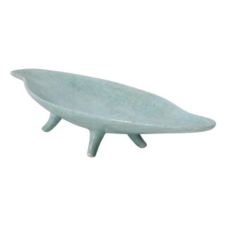 Mid Century Footed Candy Dish C. 1960 by "Mom" For Sale