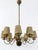 Mid-Century 8-Armed Chandelier from Vereinigte Werkstätten München, Germany, 1950s For Sale - Image 15 of 18