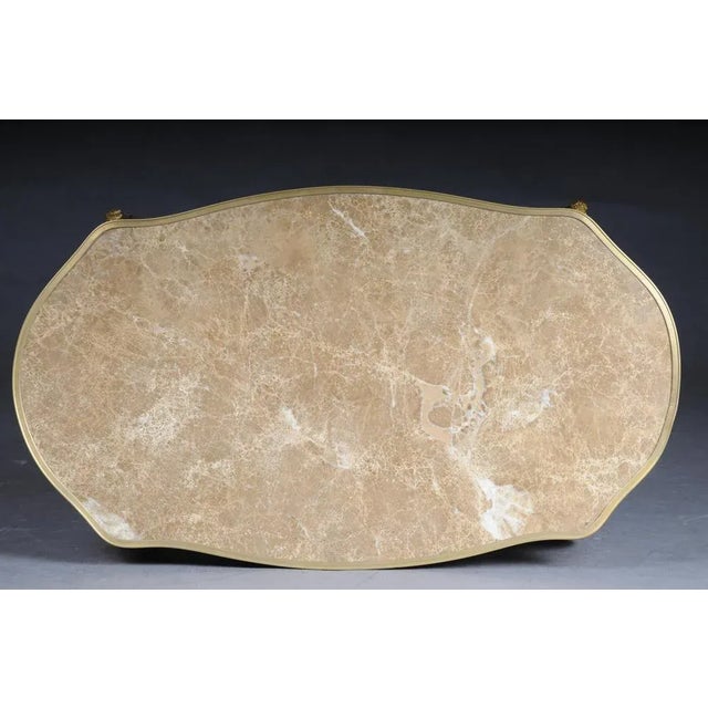 French Salon Side Table in Transition Style For Sale - Image 6 of 7