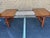 Mid 20th Century Walnut Dining Table With 2 Leaves. For Sale - Image 9 of 11