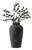 11-Inch Rustic Ceramic Farmhouse Vase Bronze Decor For Sale