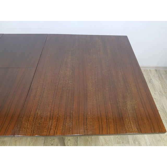 Mid-Century Table and Chairs, 1960s-1970s, Set of 7 For Sale - Image 12 of 18