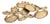Cluster of Twelve Oval Serving Bowls, Gold For Sale