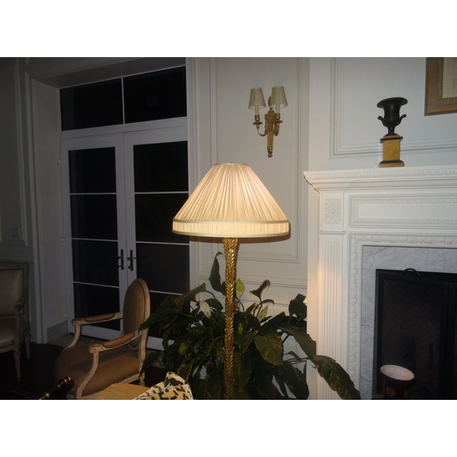 Very High Quality Custom Lamp Shades. We have a pair available, priced each. Width at top 6"