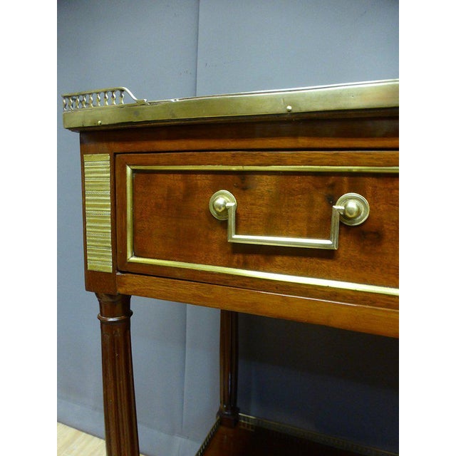 Louis XVI Console Table in Mahogany For Sale - Image 11 of 13