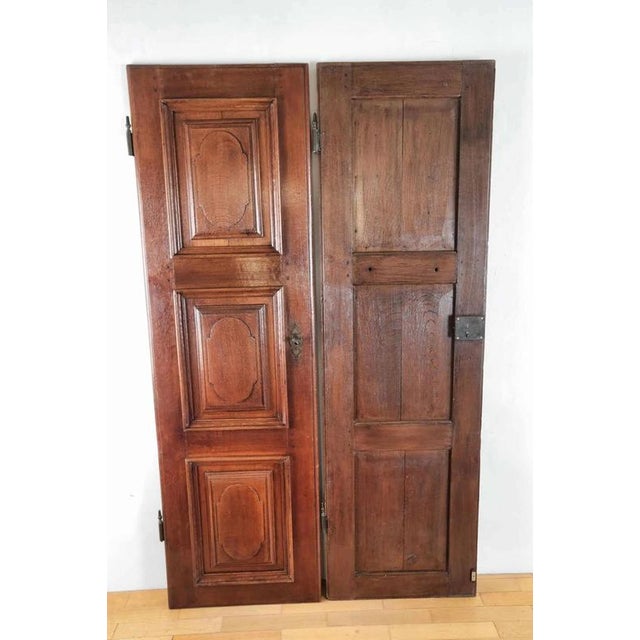 Antique 18th Century Oak Door For Sale - Image 9 of 11