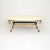 A stunning vintage Italian brass dining table. This was made in Italy, it dates from around the 1950’s. The quality is...