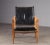 Safari Chair in Black Leather by Kaare Klint, 1960s For Sale - Image 9 of 13