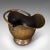 1880s Antique Victorian English Brass Helmet Scuttle For Sale - Image 6 of 11