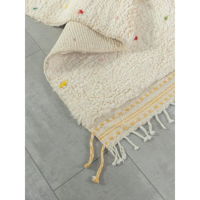 Early 21st Century Tiny Polka Dots Berber Rug, 2010s For Sale - Image 5 of 8