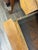Vintage Tiger Oak Writing Desk With Ball-and-Claw Feet & Cabriole Legs | Glass-Protected Top For Sale - Image 4 of 5