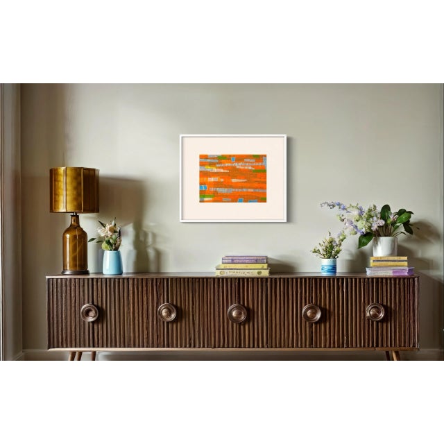 Contemporary Mixed Media Painting, "La Brea #9" For Sale - Image 4 of 4