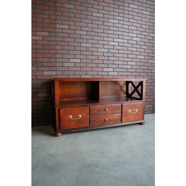 Ethan Allen British Classics Filing Credenza Chairish