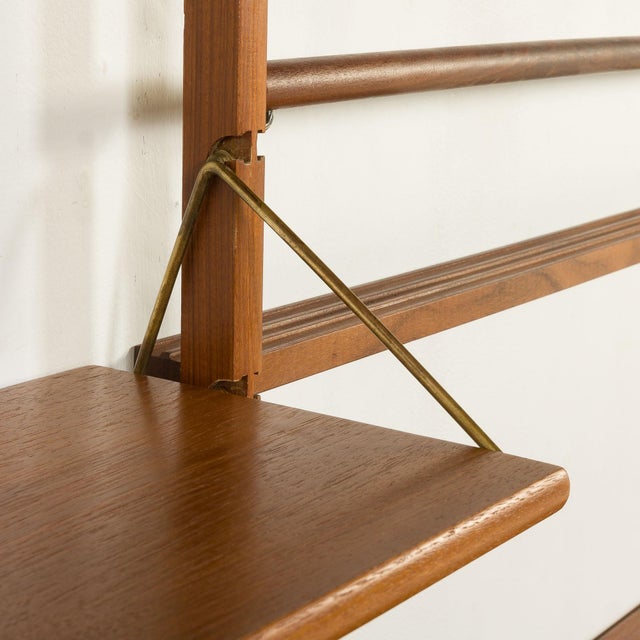 Ergo Wall Unit with Hidden Desk, Norway, 1960s For Sale - Image 11 of 16