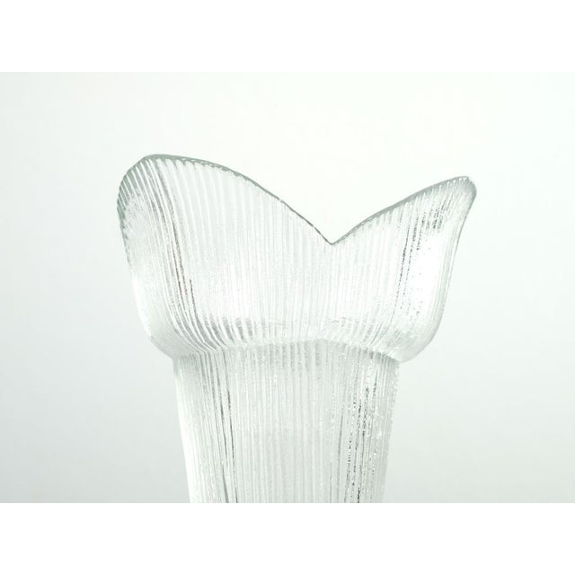 Rare Swedish glass vase from the 1960s.