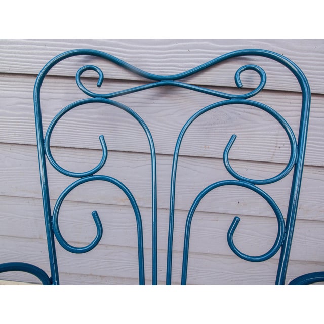 Garden Chairs & Table Set from Fermob, 1950s, Set of 5 For Sale - Image 15 of 18