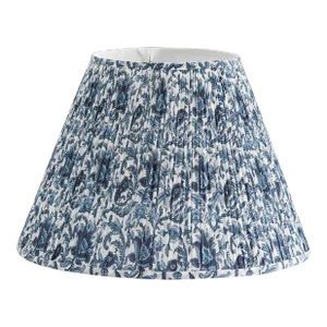 Bunny Williams Home Southern Blues Lampshade, Large
