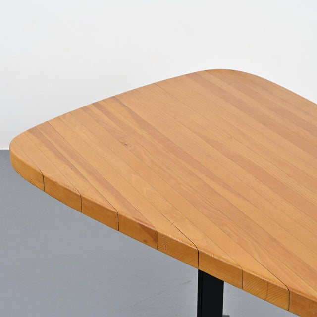 Free-Form Table by Charlotte Perriand for Les Arcs, 1986 For Sale - Image 8 of 18