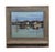 Rustic 1970s Coastal Harbor Reflections Print, Framed For Sale - Image 3 of 3