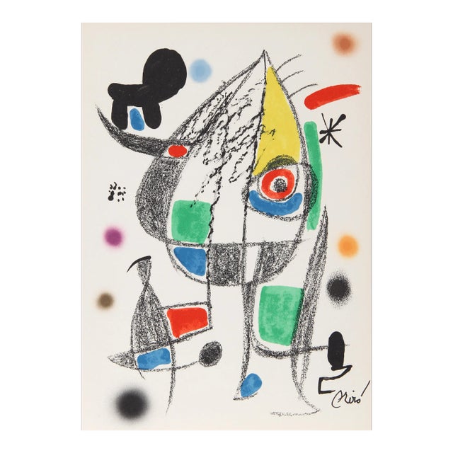Maravillas con Variaciones Acrosticas en el jardin de Miro (Number 22), Joan Miro Lithograph For Sale
