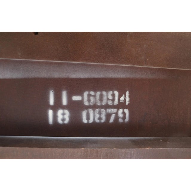 1979 Georgian Court Dining Table Attributed to Ethan Allen For Sale - Image 14 of 16