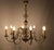 2000 - 2009 Brass Dutch Chandelier with Fish Motif For Sale - Image 5 of 8
