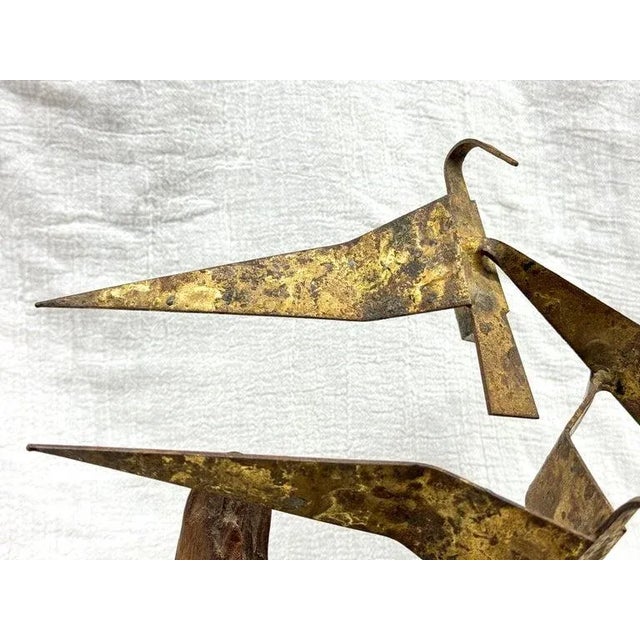 Mid Century Modern Curtis Jere Sculpture of Seagulls For Sale - Image 12 of 12