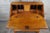 Antique New England American Chippendale Curly Maple Slant Front Secretary Desk For Sale - Image 6 of 12