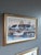 Mid-Century Modern 'Cottages by Quiet Water' Swedish Original Landscape Oil Painting, Framed For Sale - Image 4 of 11