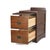 Mission Mission Oak 2 Drawer File Cabinet W/ Writing Tray - Walnut For Sale - Image 3 of 9