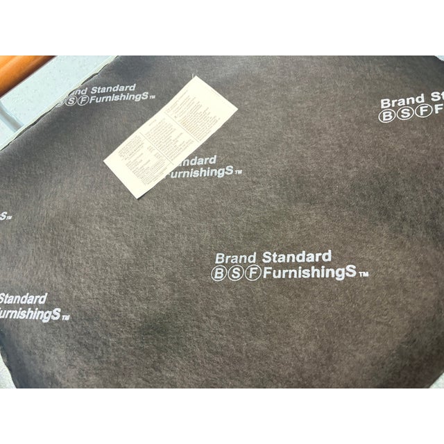 Wood Pair of Modern Lounge Chairs by Brand Standard Furnishings For Sale - Image 7 of 7