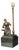Bronze Blacksmith Sitting on an Anvil Table Lamp from Otto Schmidt-Hofer For Sale