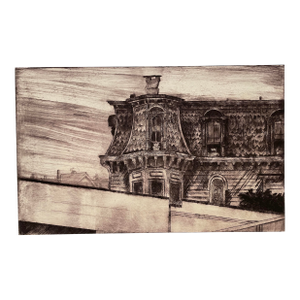 Raffael DiLauro American Skyline Etching Artist Proof