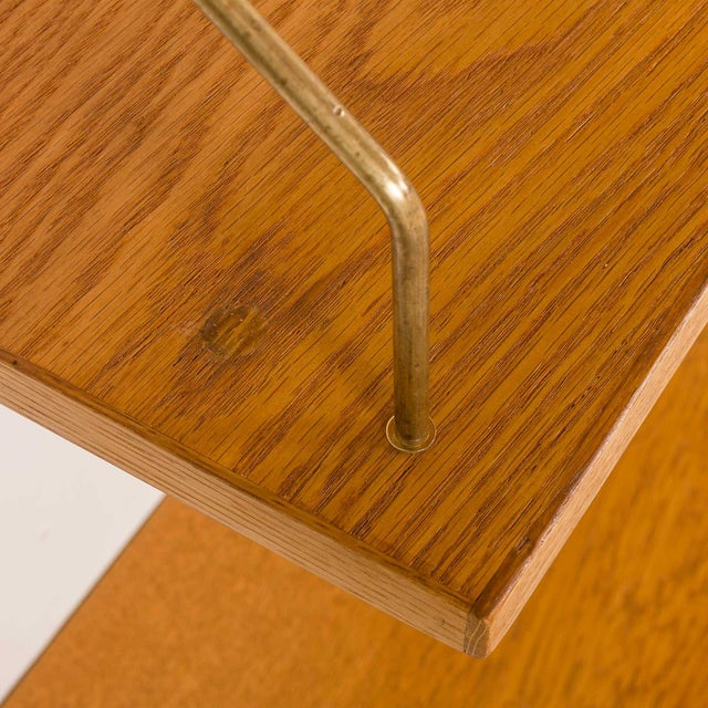 Wood Mid-Century Modern Danish Oak Shelving Unit by Poul Cadovius, 1970s For Sale - Image 7 of 10