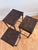 Brown Vintage Set of 3 Barley Twist Walnut Nesting Side Tables, English 1940s For Sale - Image 8 of 15