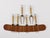 #3679 Corn Cob Skewers Forks with Leather Holder attributed to Carl Auböck, Vienna, Austria, 1930s, Set of 7 For Sale - Image 9 of 10