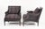Ralph Lauren Plaid Armchairs & Ottoman For Sale - Image 10 of 16