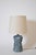 2000 - 2009 Light Blue Ceramic Kasaï Gorgone Lamp from Barracuda Interiors For Sale - Image 5 of 5