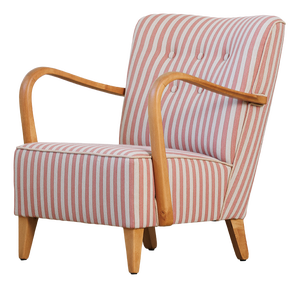 No. 921 Chair in Wool Upholstery, Sweden, 1950s
