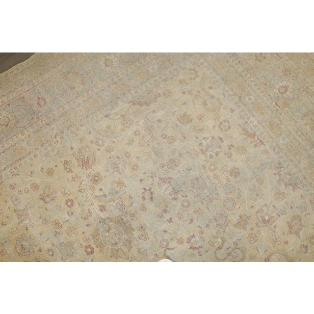 Early 20th Century Antique Zabihi Collection Persian Tabriz Rug For Sale - Image 5 of 11