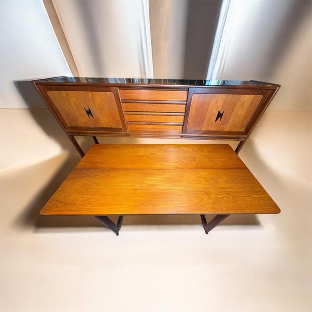 Mid-Century Modern Vintage Teak Dining Room Set from Elliotts of Newbury, 1960, Set of 6 For Sale - Image 3 of 17