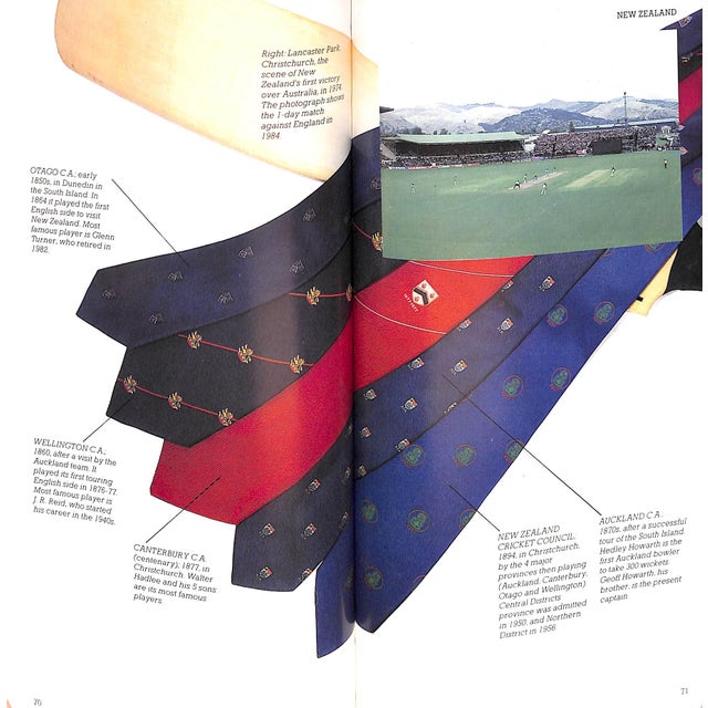 Traditional "Cricket Ties an International Guide for Cricket Lovers" 1984 Lewis, Vic For Sale - Image 3 of 12