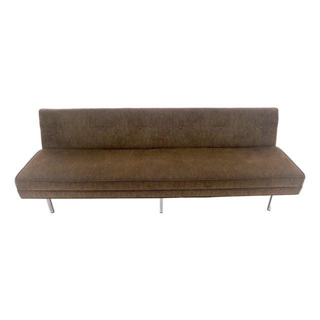 George Nelson Atr Wedge Back Mid Century Modern Sofa MINT! For Sale