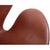 Vintage Swan Chair in Red Patinated Leather by Arne Jacobsen, 1960s For Sale - Image 6 of 13