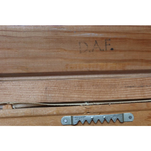 Late 20th Century Original Mountain Landscape Oil Painting by George Whitman For Sale - Image 12 of 12