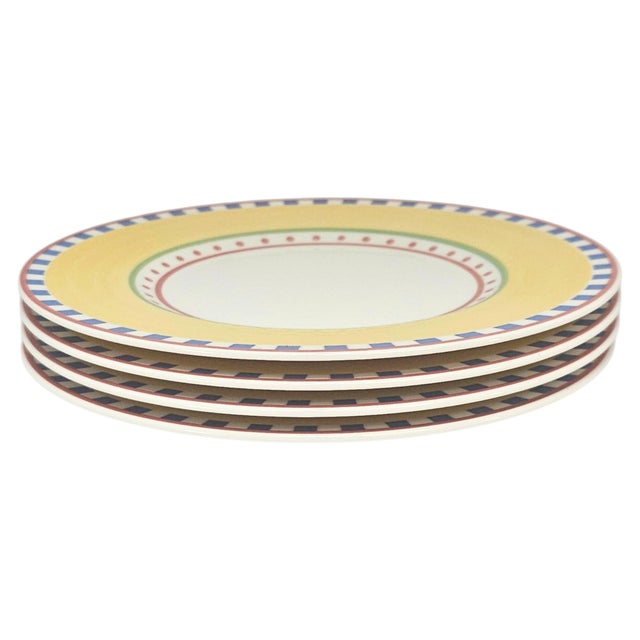 Villeroy & Boch Villeroy & Boch Twist Bea German Fine China Salad Plates, Set of 4 For Sale - Image 4 of 10