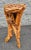 Varnished Driftwood Root Natural Organic Wood Pedestal Side End Table Stand For Sale - Image 4 of 7