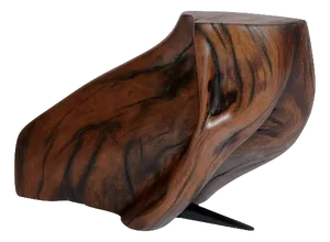 C2280 Decorative Object in Tropical Driftwood and Ebony Wood by Jörg Pietschmann